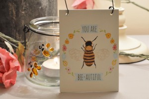 You Are Bee Autiful Mini Sign