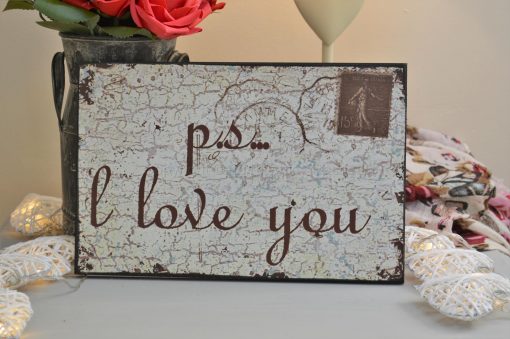 P.S I Love You Sign