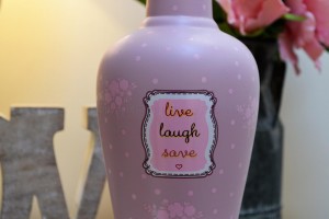 Live Laugh Save Savings Bottle 1