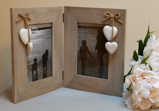 Double Wooden Picture Frame 1