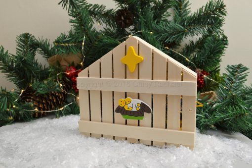 Wooden Nativity Set In Presentation Box 3