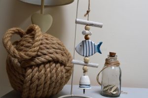 Wooden Hanging Fish Decoration