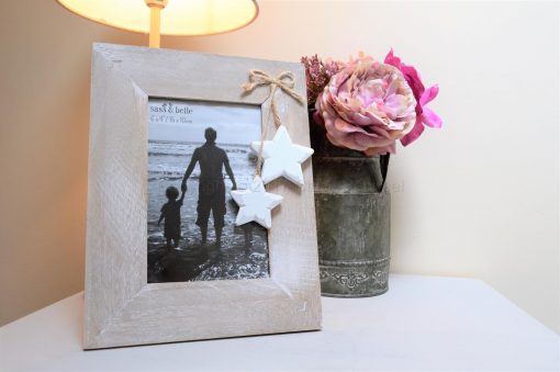 Wooden Picture Frame With Stars 2