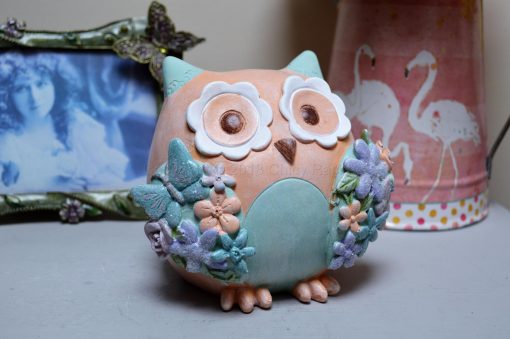 Pastel Owl Money Box 2