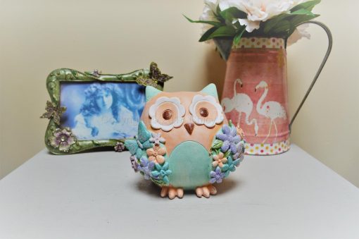 Pastel Owl Money Box 7