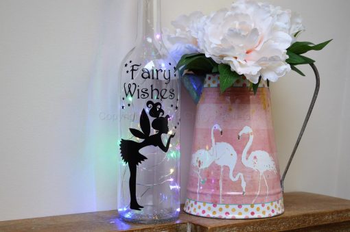 Handmade Fairy Wishes LED Light Up Bottle