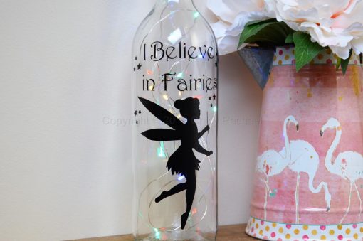 Handmade Flying Fairy LED Light Up Bottle