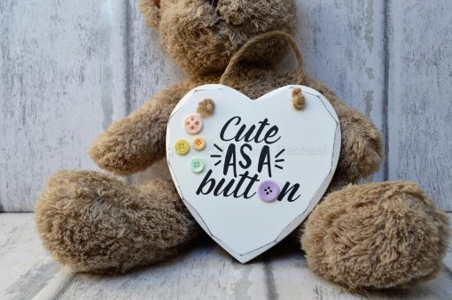 CUTE-AS-A-BUTTON-WOODEN-HANGING-HEART